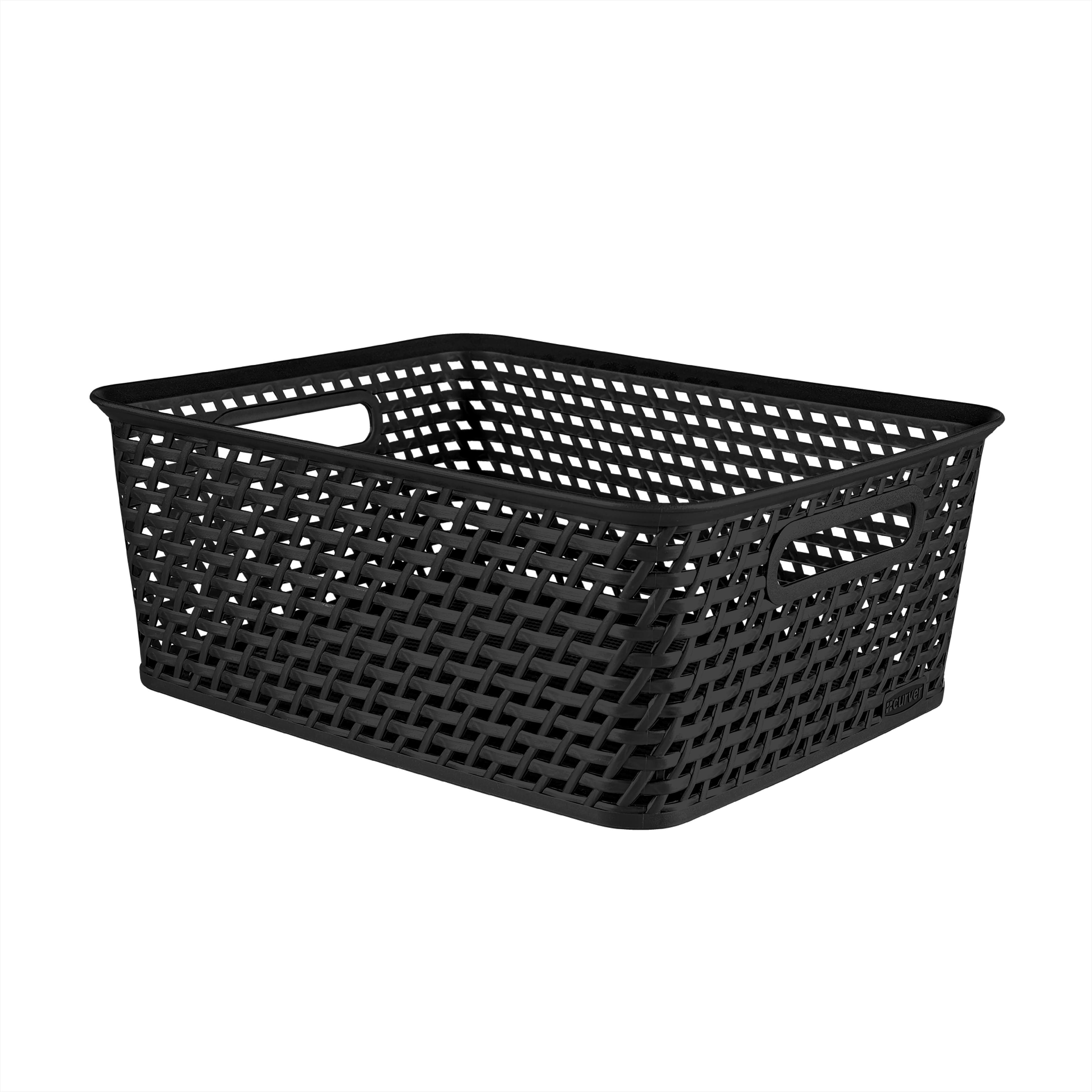 Medium Plastic Storage Container by Ashland® in Black | 11.3