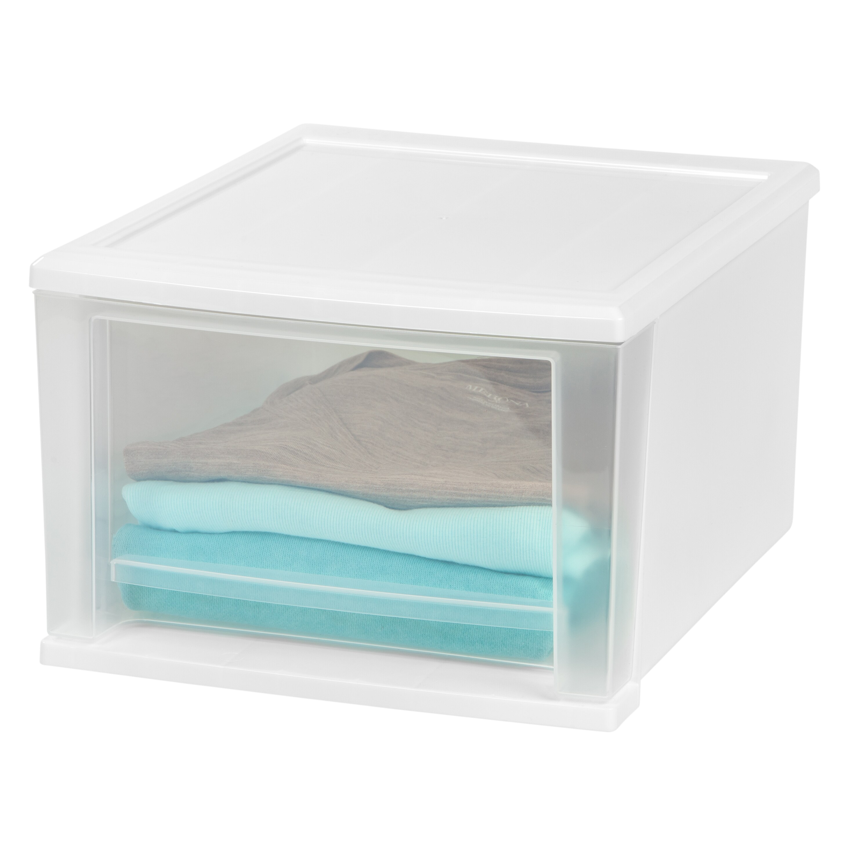 IRIS 13 Clear Tabletop Storage Drawers