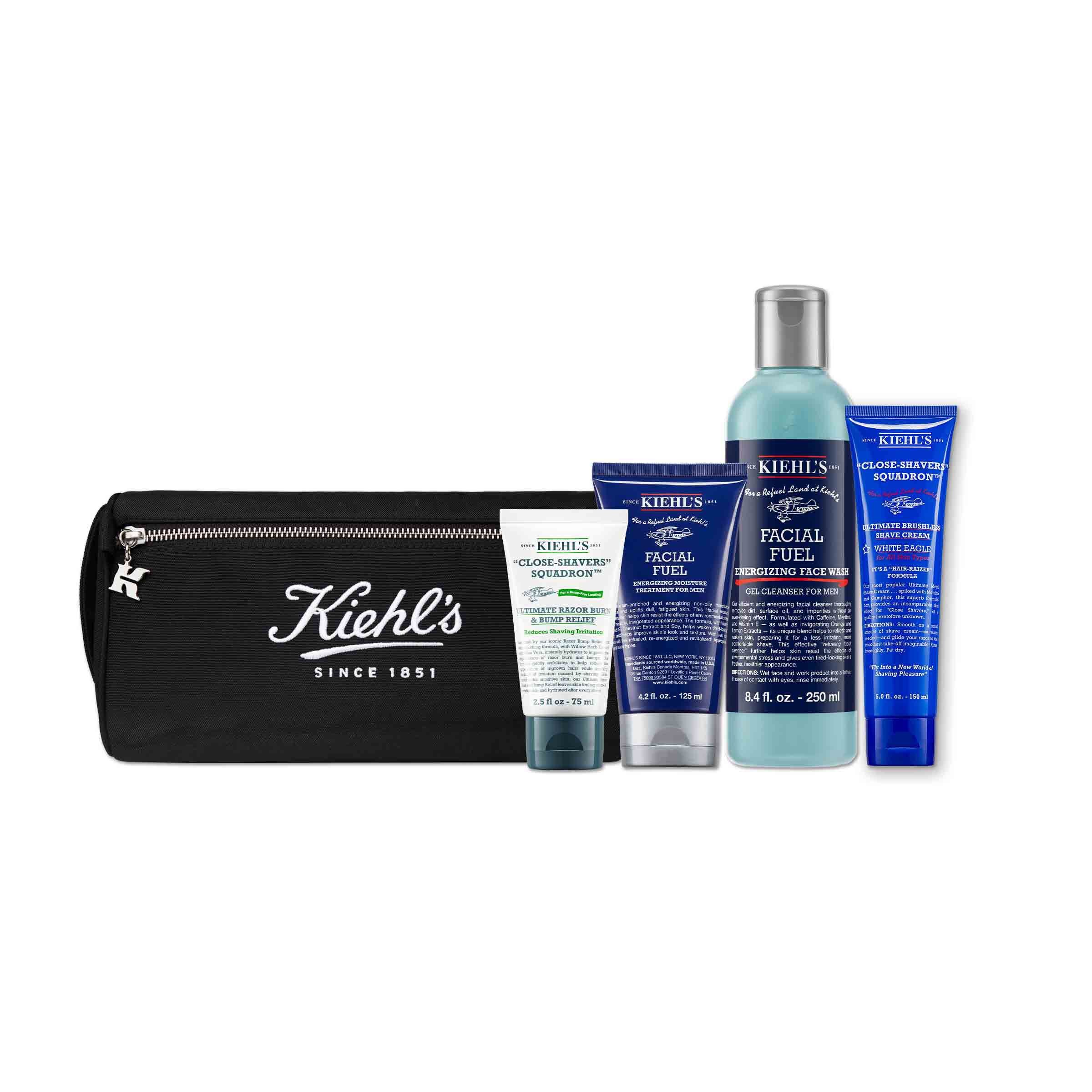 Kiehl's Men's Ultimate Shave Collection Value Bundle melhores ofertas e histórico de preços em