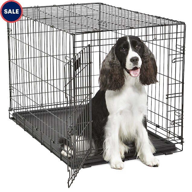 Midwest Contour Folding Dog Crate, 36.75" L X 23" W X 24.75" H, Large