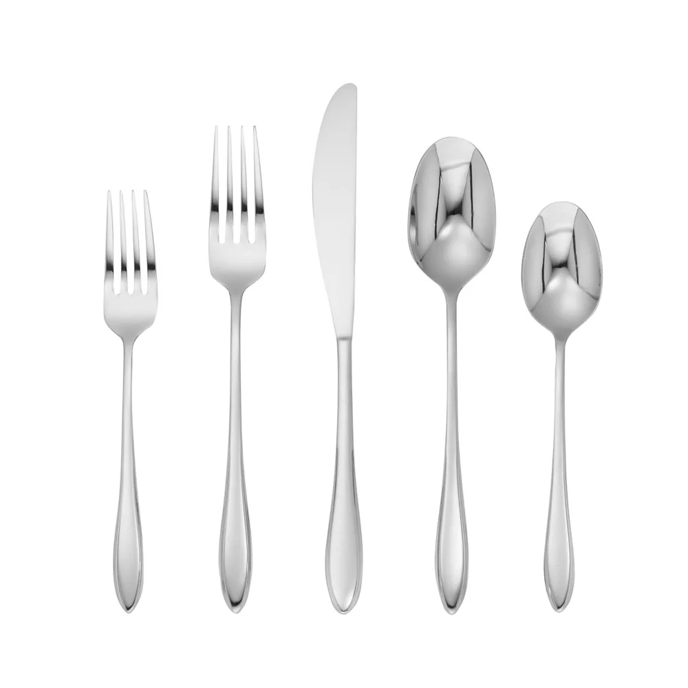 Haviva 40-Piece Mirror Flatware Set Best Deals and Price History at ...