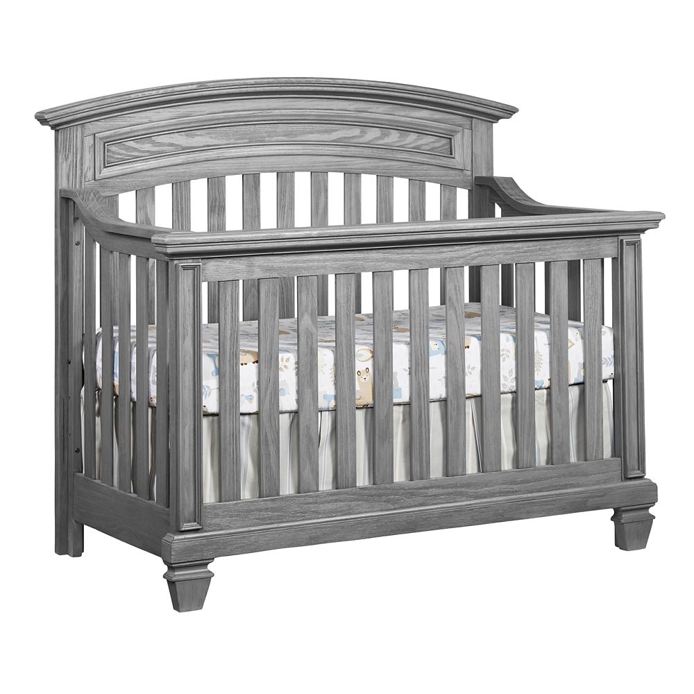 Oxford Baby Richmond 4In1 Convertible Crib In Brushed Grey Best Deals
