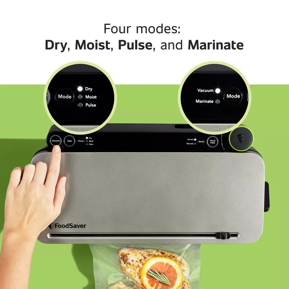 Foodsaver MultiUse Food Preservation System In Silver Best Deals and
