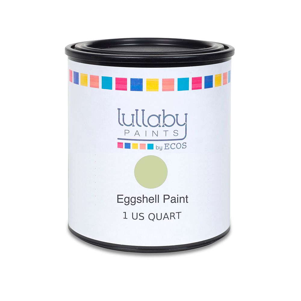 Lullaby Paints 1 Gallon Eggshell Nursery Wall Paint In Fresh Kiwi Green