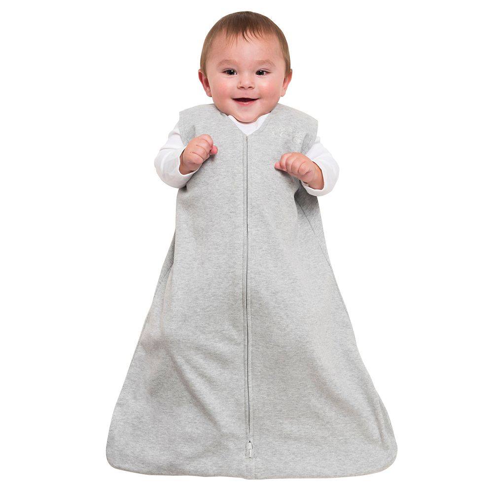 Halo Large Sleepsack Cotton Wearable Blanket In Grey Best Deals and