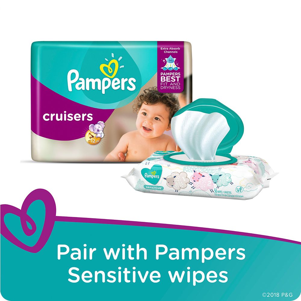 Pampers® Cruisers™ Size 4 124-Count Disposable Diapers Best Deals and