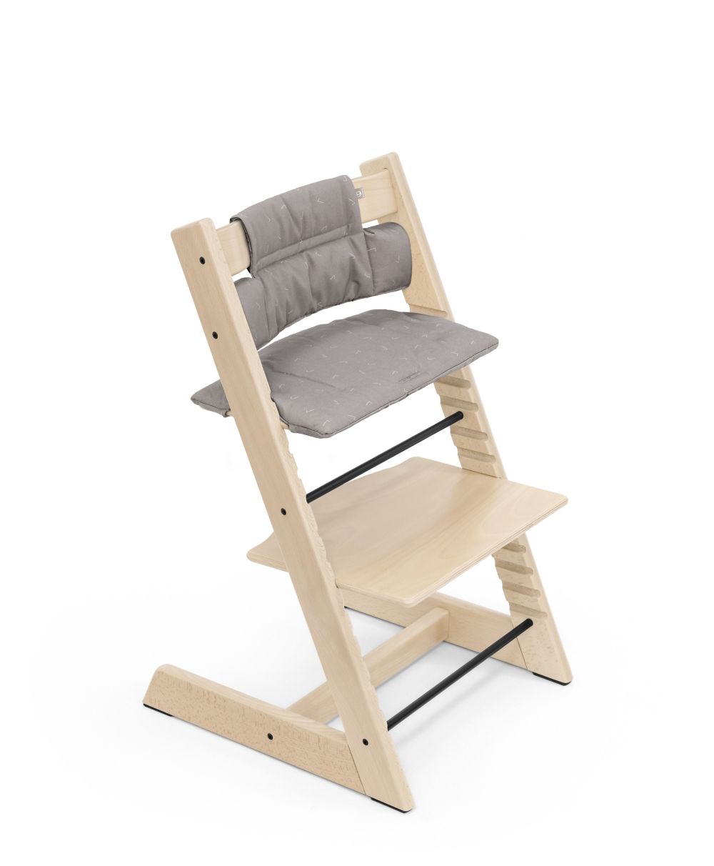 Stokke Tripp Trapp High Chair Complete In Natural With Icon Grey