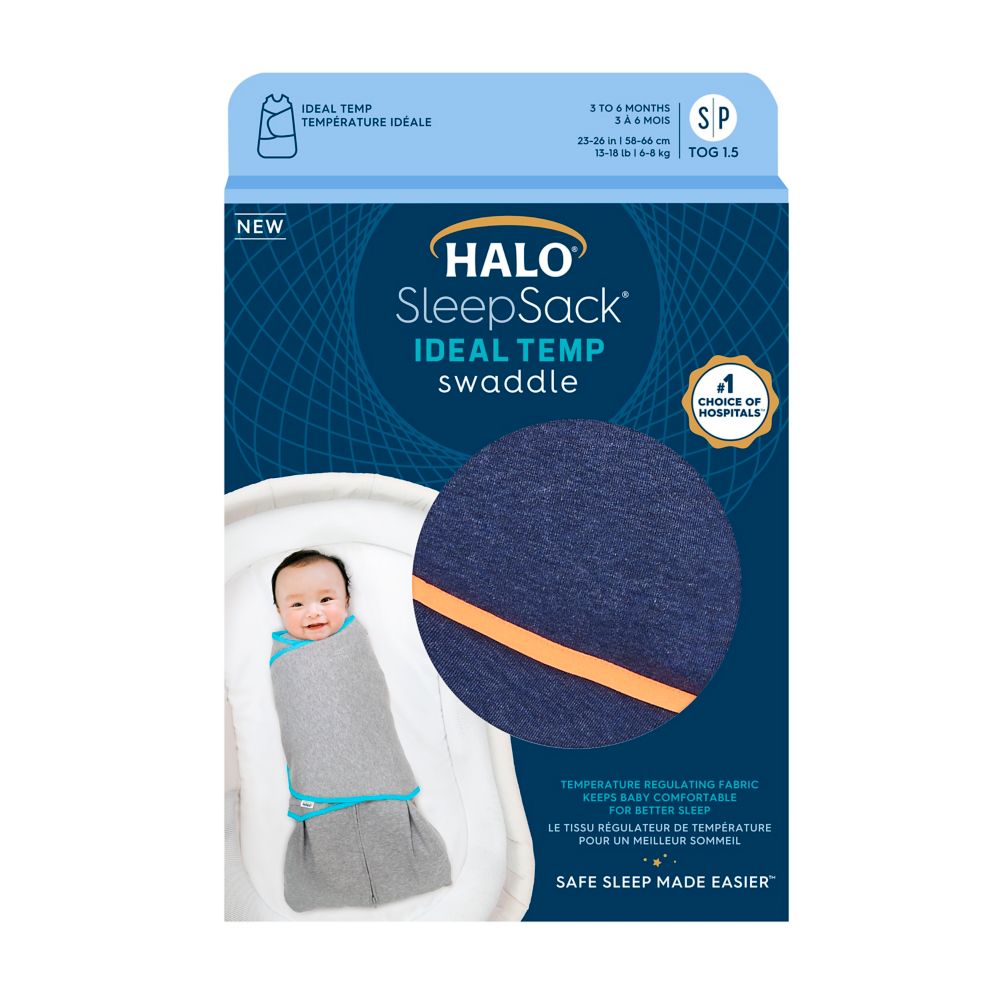 Halo Newborn Ideal Temp Sleepsack Swaddle In Blue Best Deals and Price