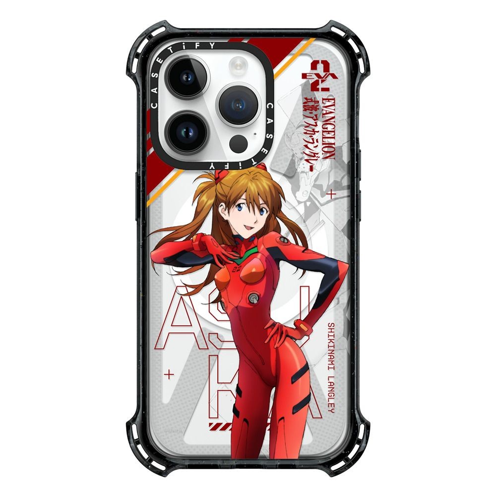 CASETiFY × エヴァンゲリオン 14pro 式波・アスカ・ラングレー-