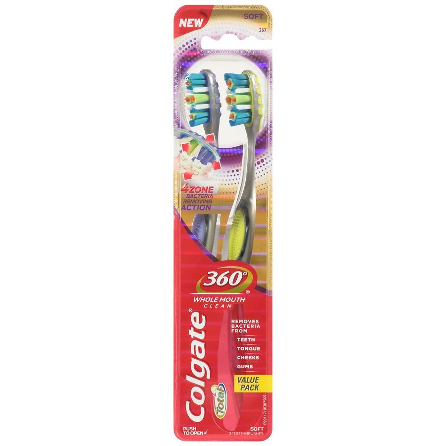 Colgate Whole Mouth Clean Toothbrushes Soft 2.0 ea Best Deals and