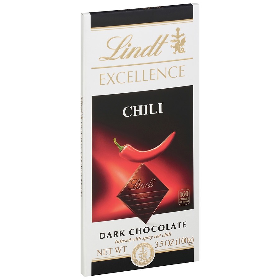 Lindt Excellence Dark Chocolate Chili Bar 35 Oz Best Deals And Price History At 3501