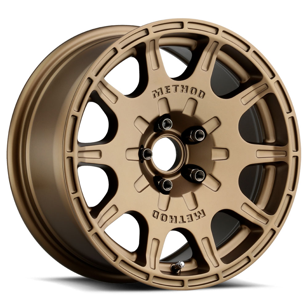 Method Race Wheels 502 Rally, 17x8 with 5 on 4.5 Bolt Pattern Bronze