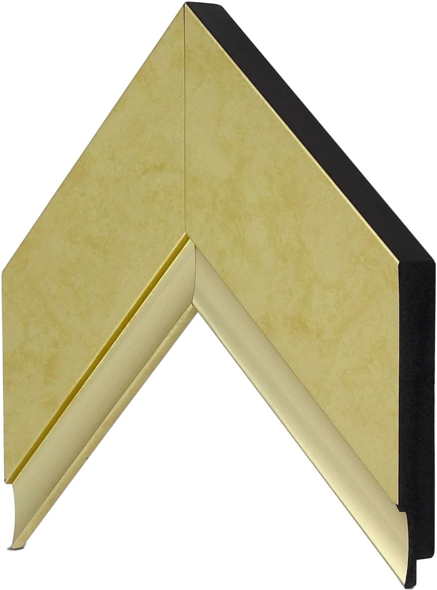 Frame My TV Samsung The Frame 43"" Premiere Frame In Contemporary Gold