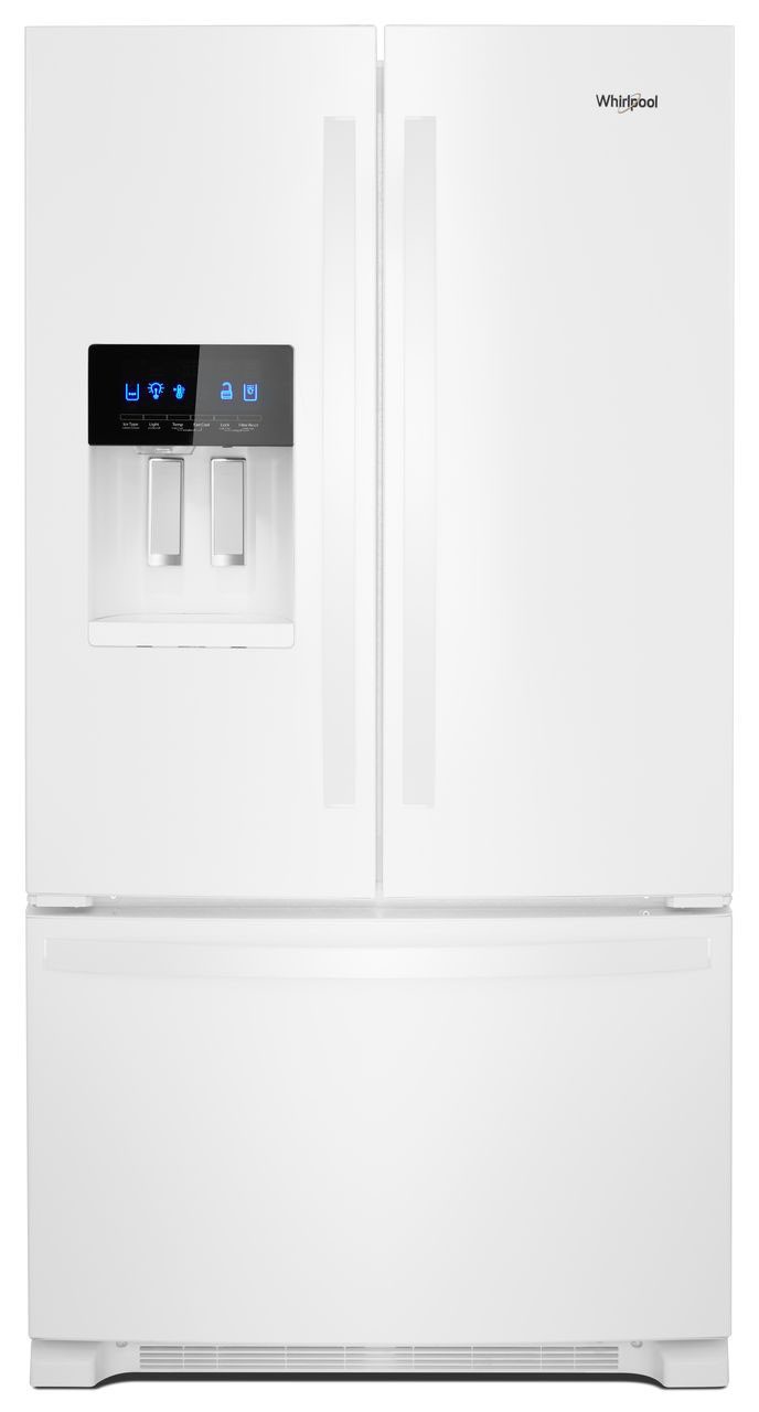 Whirlpool 36"" White French Door Refrigerator Best Deals and Price