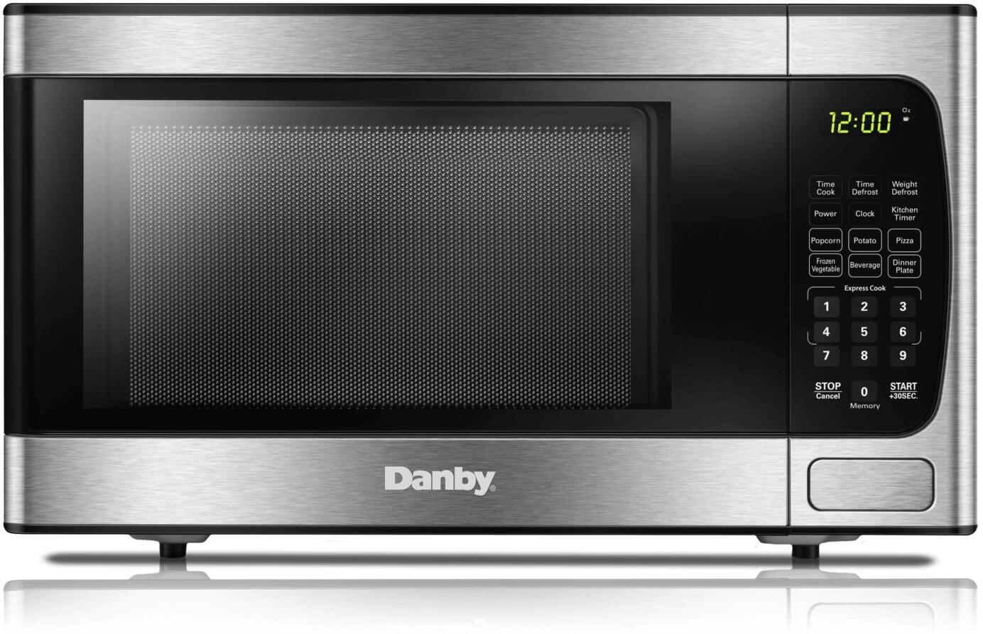 DBMW0924BBS 20"" Stainless Steel Countertop Microwave with 0.9 cu. ft