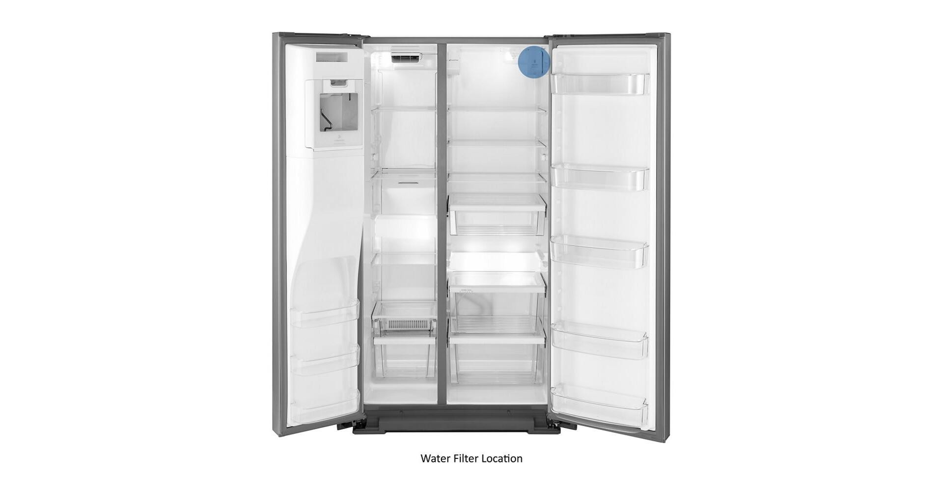 WRSA71CIHZ 36"" SidebySide CounterDepth Refrigerator with 20.59 cu
