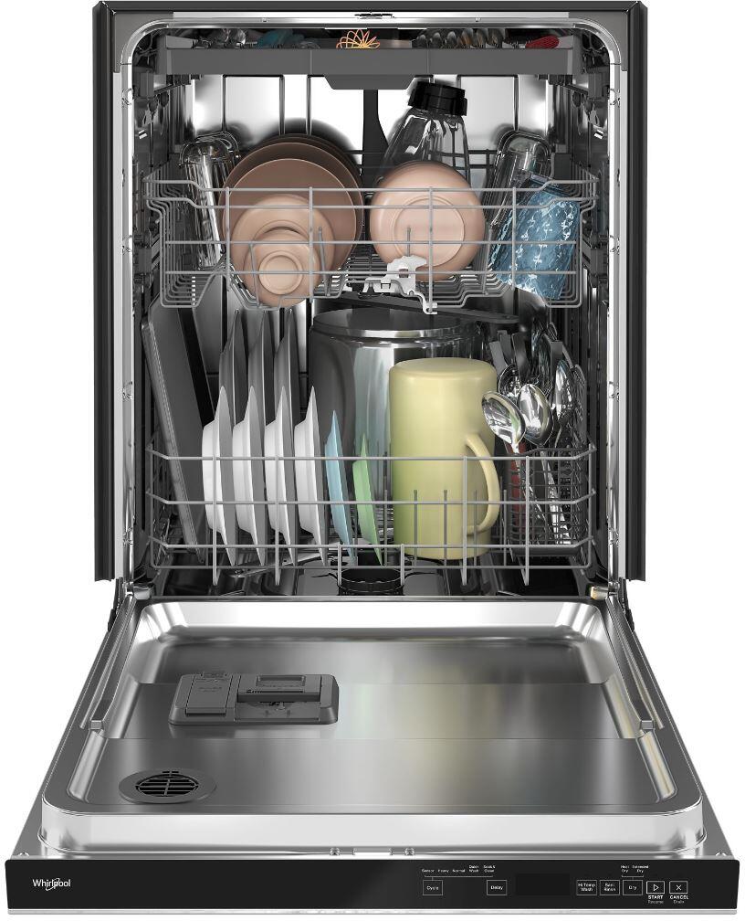 WDTA50SAKZ 24"" Built In Dishwasher with 3rd Rack Leak Detection System