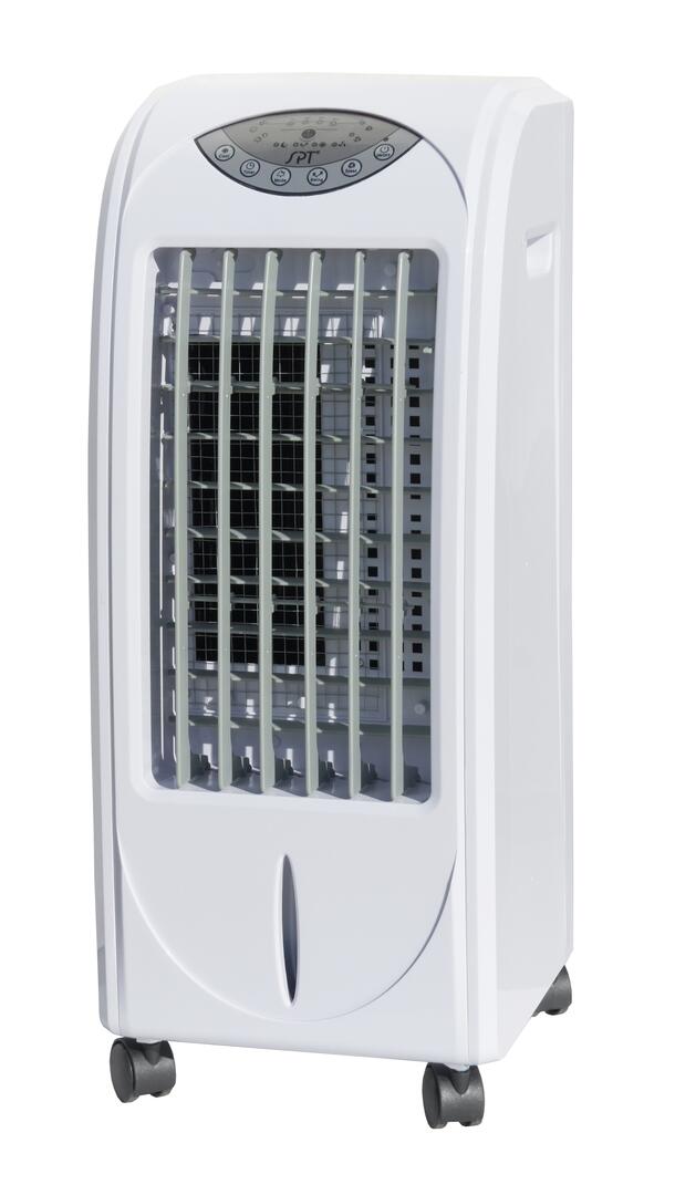 SLIMKOOL 3000-CFM 3-Speed Indoor/Outdoor Portable Evaporative Cooler for  950-sq ft (Motor Included) in the Evaporative Coolers department at