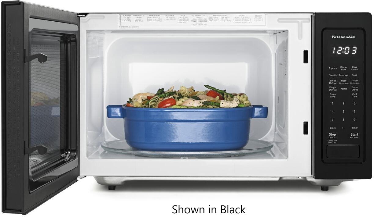 KMCS1016GSS 22"" Countertop Microwave Oven with 1.6 cu. ft. Capacity