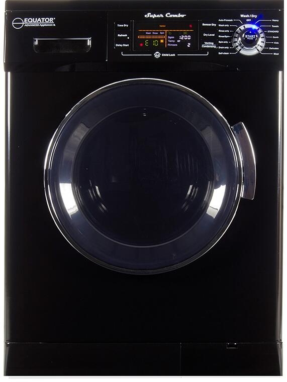 EZ4400NB Pro Compact 110V Vented/Ventless Combo Washer/Dryer with 13
