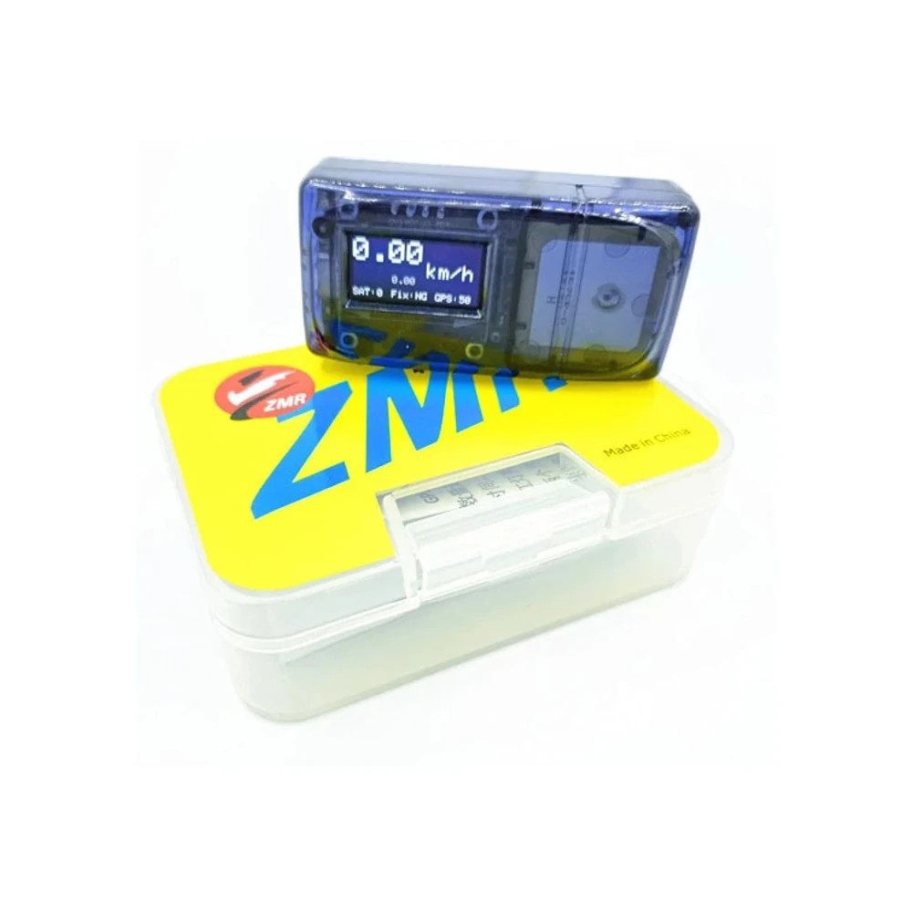ZMR GPS Speed Detector Speedometer Builtin LiPo Battery for RC Model