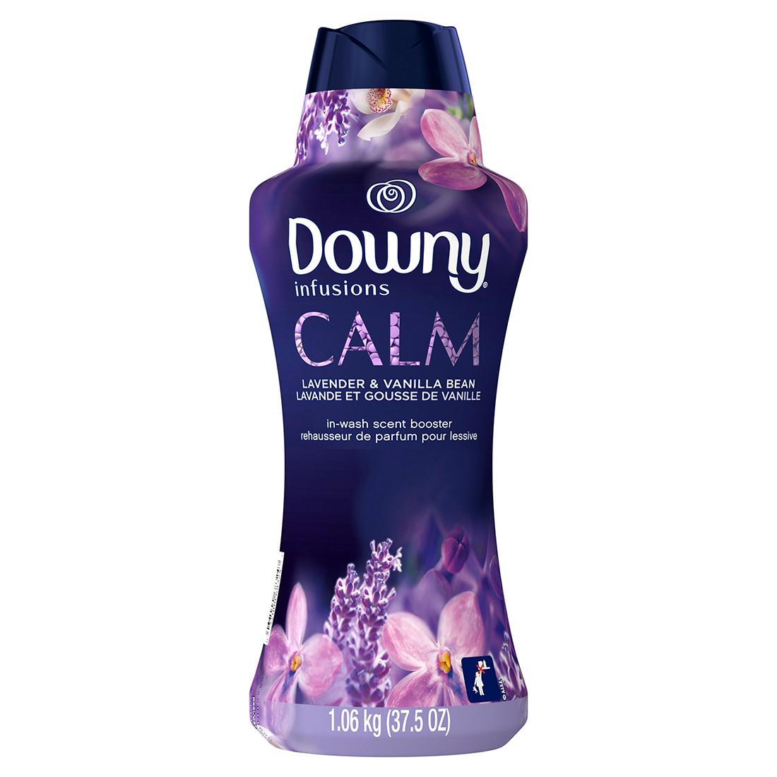 Downy Infusions Calm In Wash Scent Booster Beads, 34 oz., Lavender &  Vanilla Bean