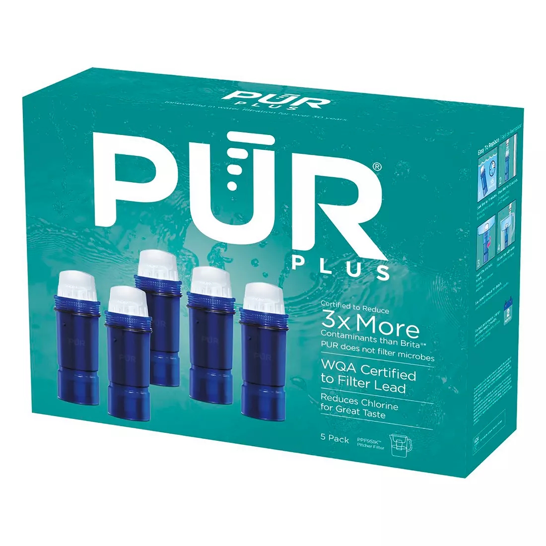 PUR Pitcher Replacement Filters, 5 pk. Best Deals and Price History at