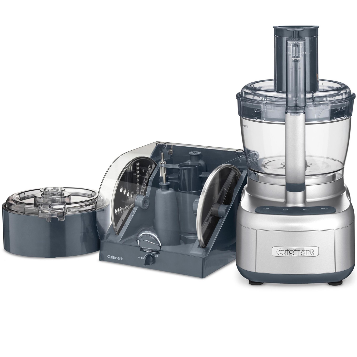 Cuisinart Elemental 13Cup 550 Watt Food Processor with Spiralizer and