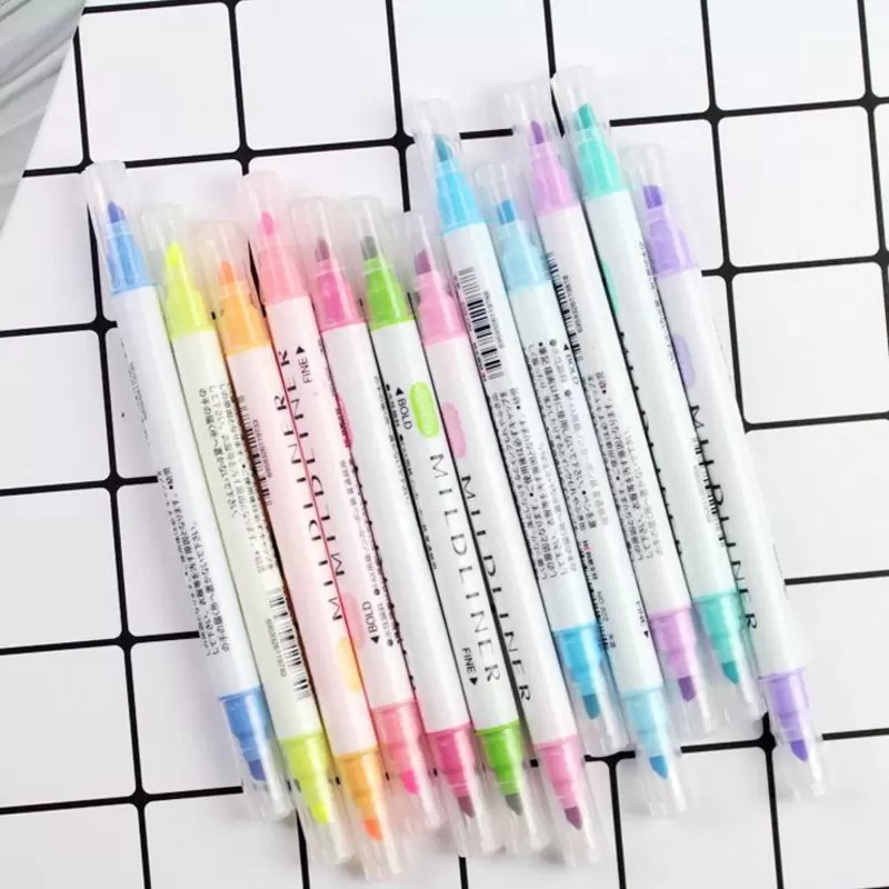 Incraftables Outline Glitter Markers (12 Colors). Shimmer Double