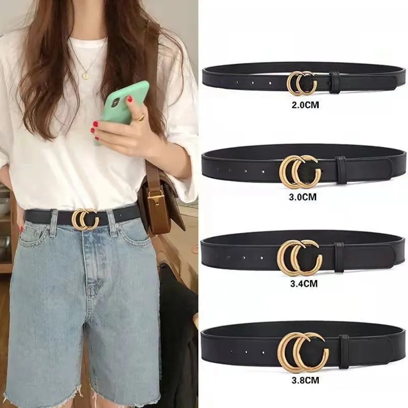 Designer Genuine Leather Belt For Women And Men High Quality 3.0cm