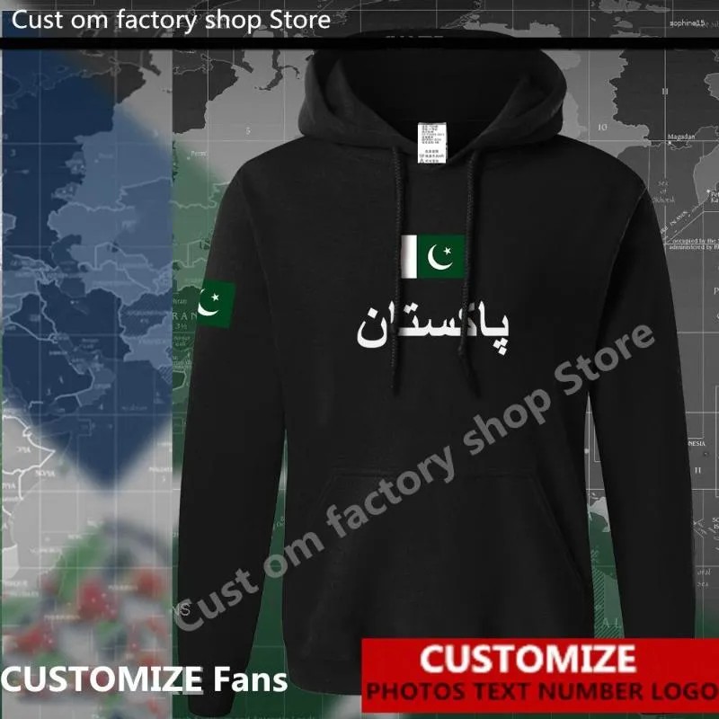 Men's Hoodies Pakistan Custom Jersey Fans DIY Name Number LOGO