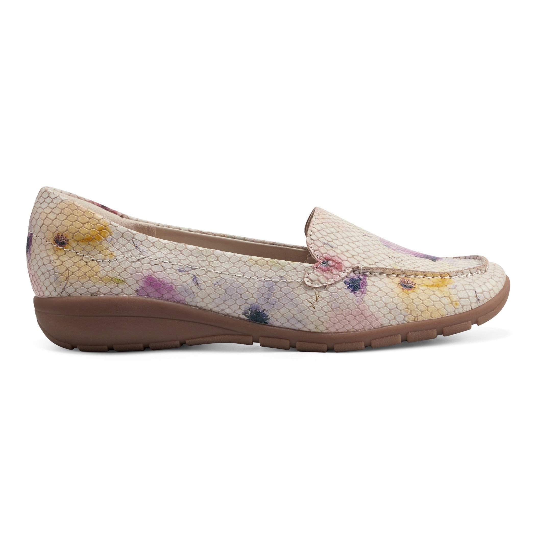 abide croco print casual flats