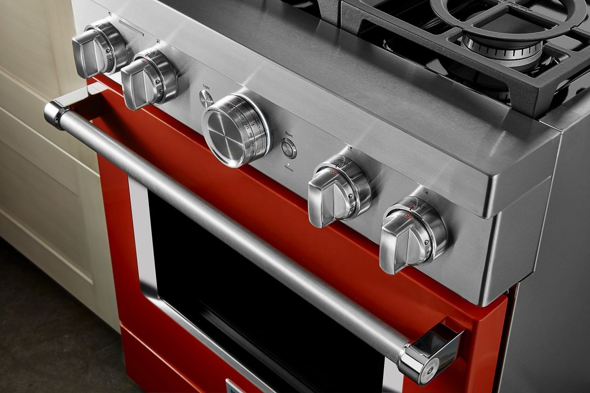 KitchenAid® 30'' Smart CommercialStyle Gas Range with 4 Burners