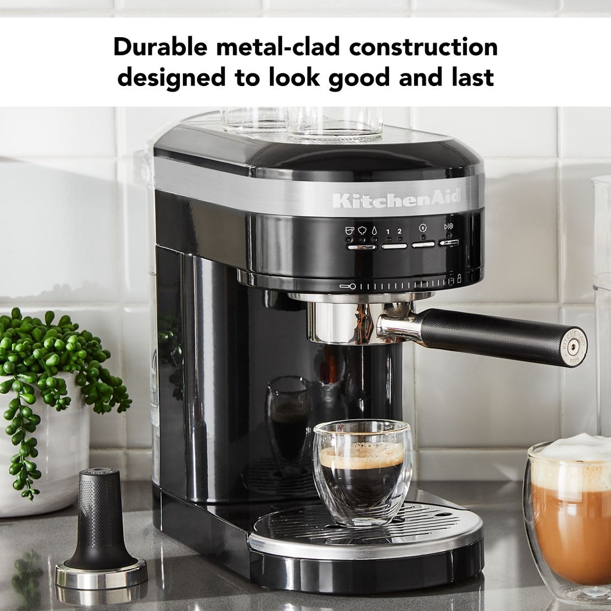 KitchenAid® Metal SemiAutomatic Espresso Machine Best Deals and Price