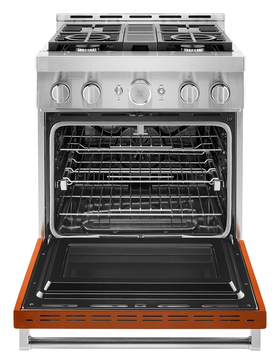 KitchenAid® 30'' Smart CommercialStyle Gas Range with 4 Burners