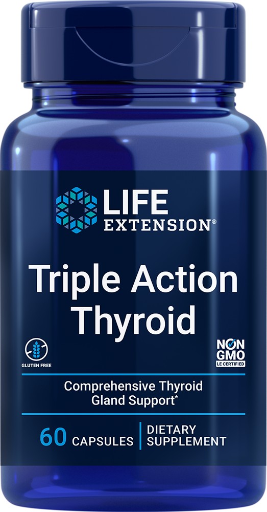 Life Extension Triple Action Thyroid (60 Capsules) Best Deals And Price ...