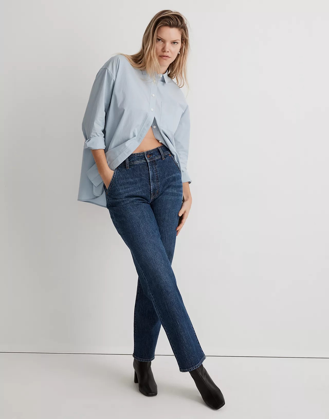 The Perfect Vintage Straight Jean in Stanhill Wash: Pocket Edition Best ...