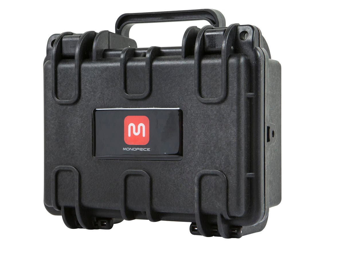 Pure Outdoor by Monoprice Weatherproof Hard Case with Customizable Foam ...