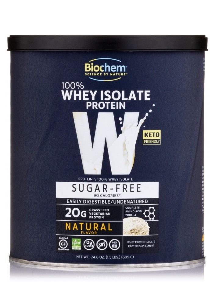 100 Whey Isolate Protein Powder (SugarFree), Natural Flavor Best Deals and Price History at