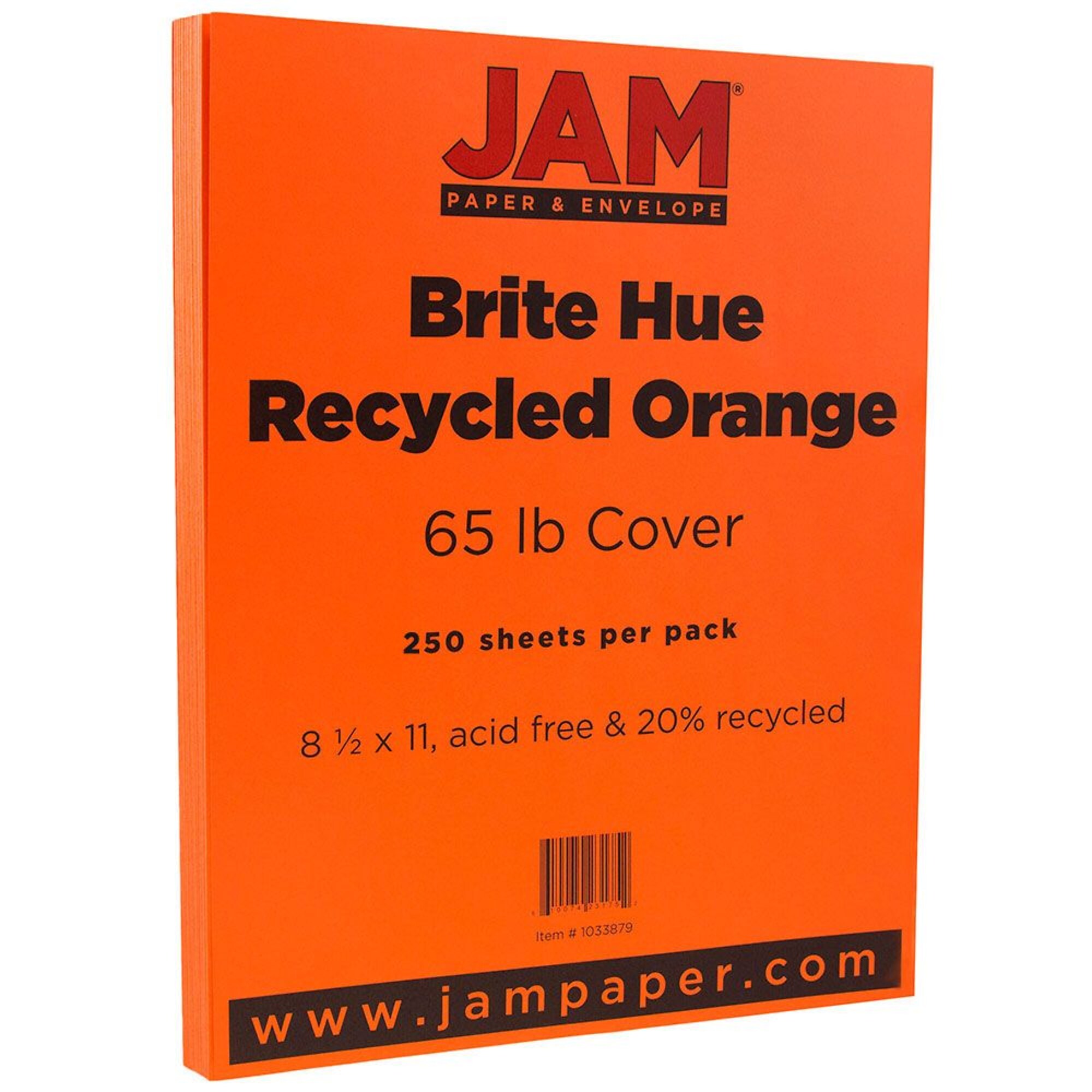 JAM Paper Strathmore 80 lb. Cardstock Paper, 8.5 x 14, Bright