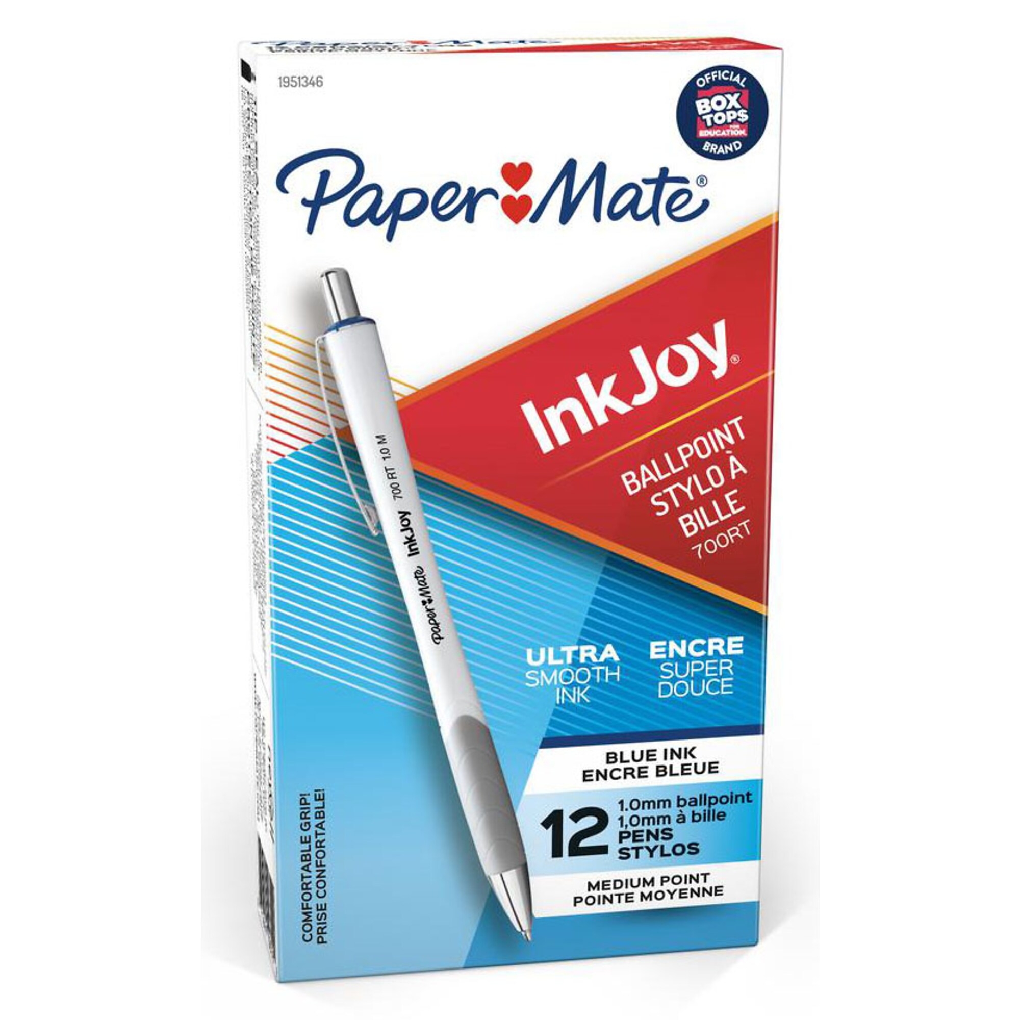 Paper Mate Ink Joy 300rt 8pk Ballpoint Pens 1.0mm Multicolored