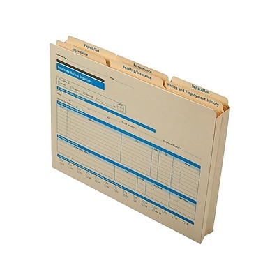 ComplyRight Personnel Folder, 6-Part , 25 Forms/Pack (A1175) | Quill ...