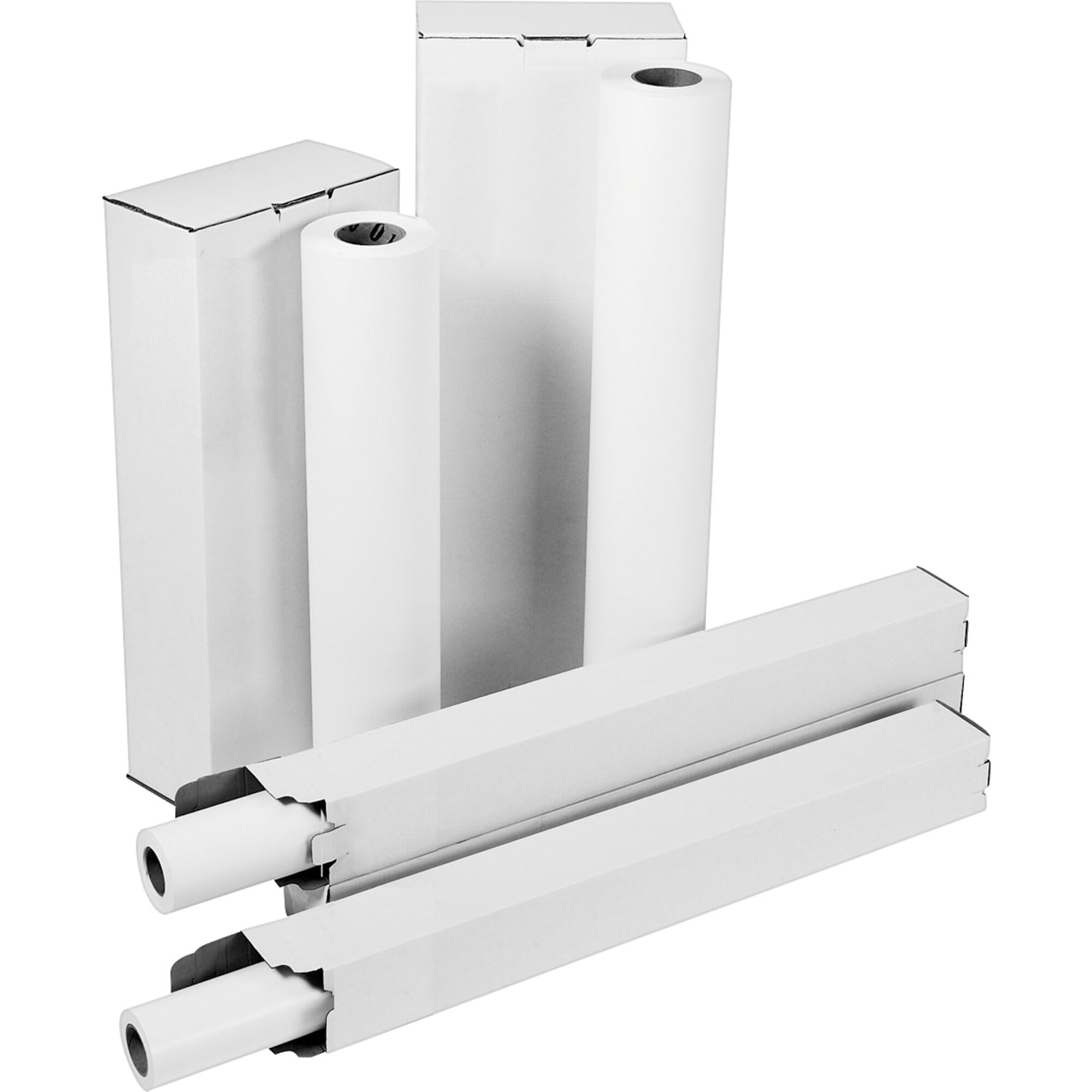 Staples 20lb Roll of WideFormat Engineering Copier Bond Paper, 36 x