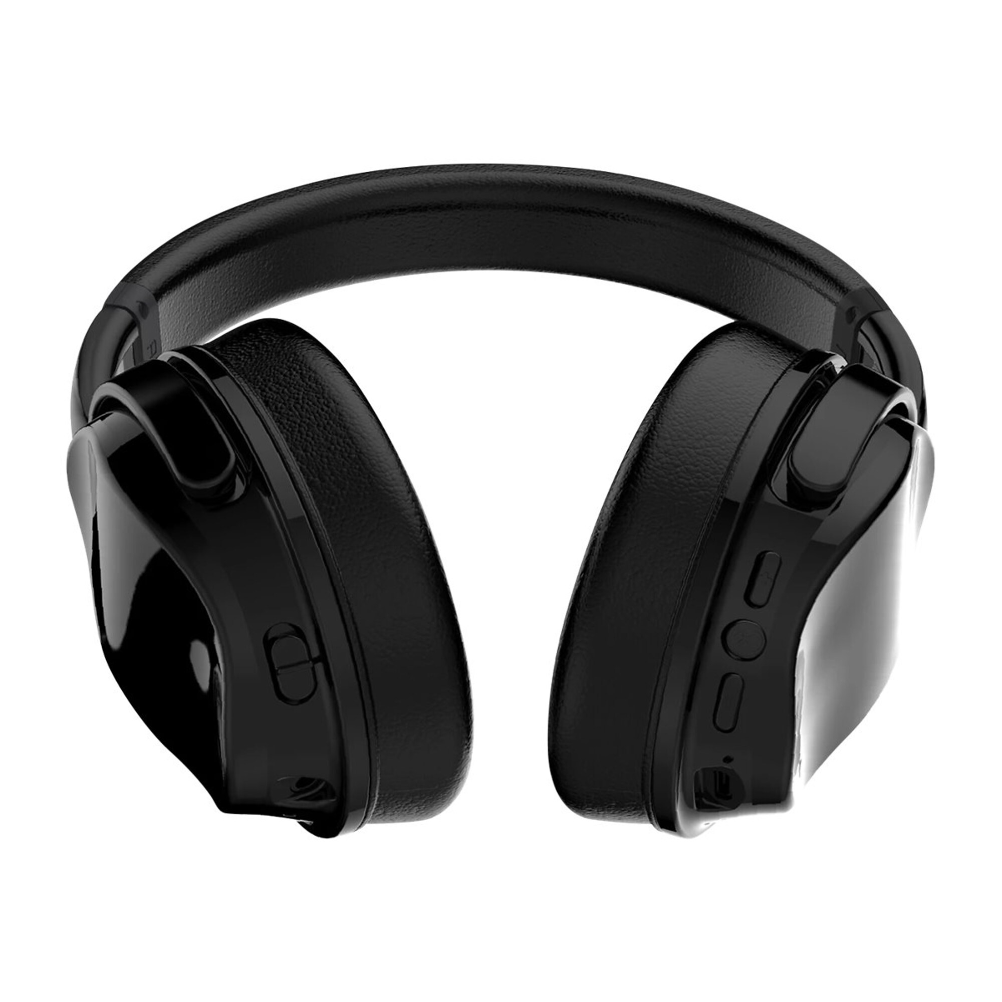 Wicked Audio HUM 1000 Wireless Bluetooth Stereo Headphones, Black (WI ...