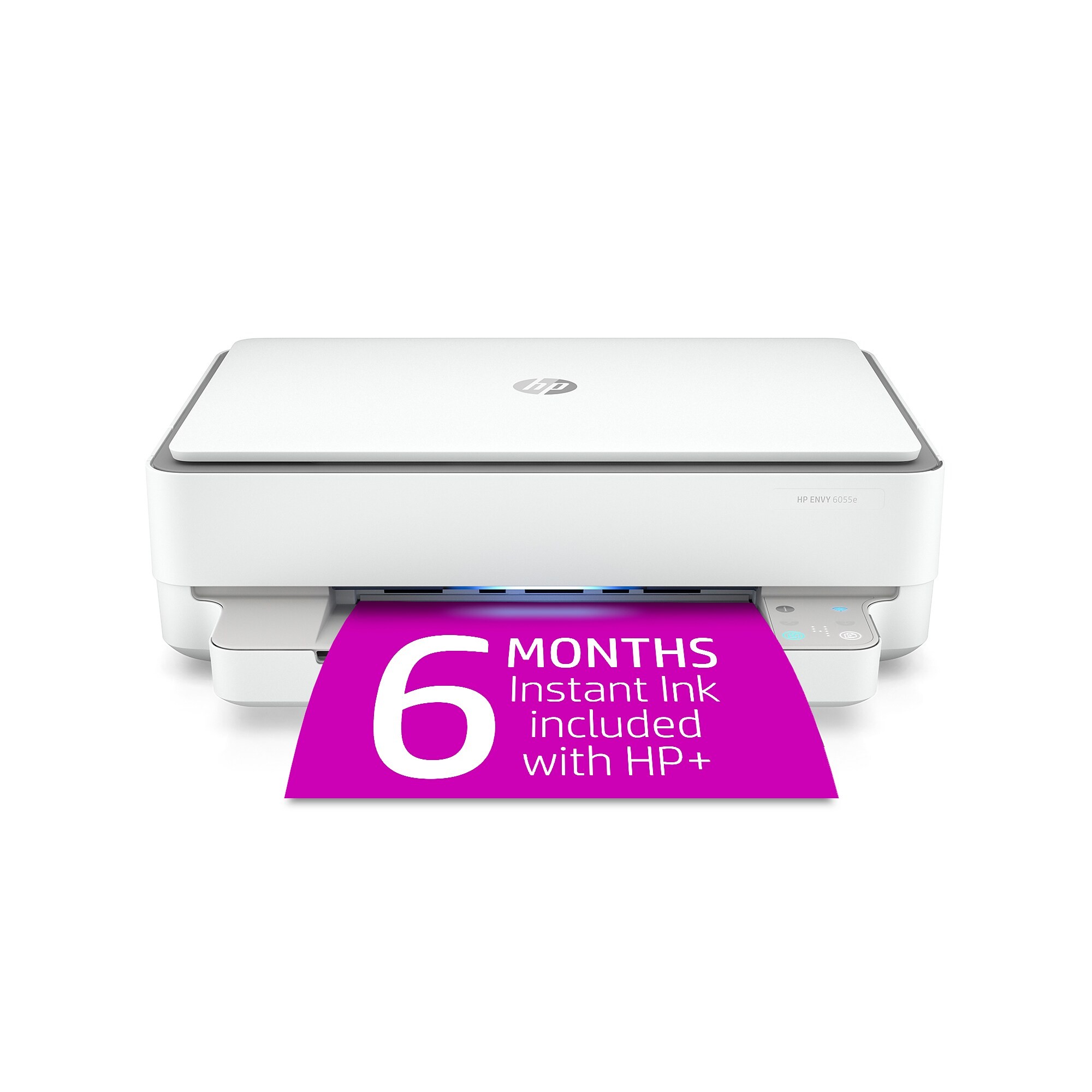 HP Envy 6065e Wireless All-in-One Inkjet Printer with 3 Months of Instant Ink Included with - 1 Each