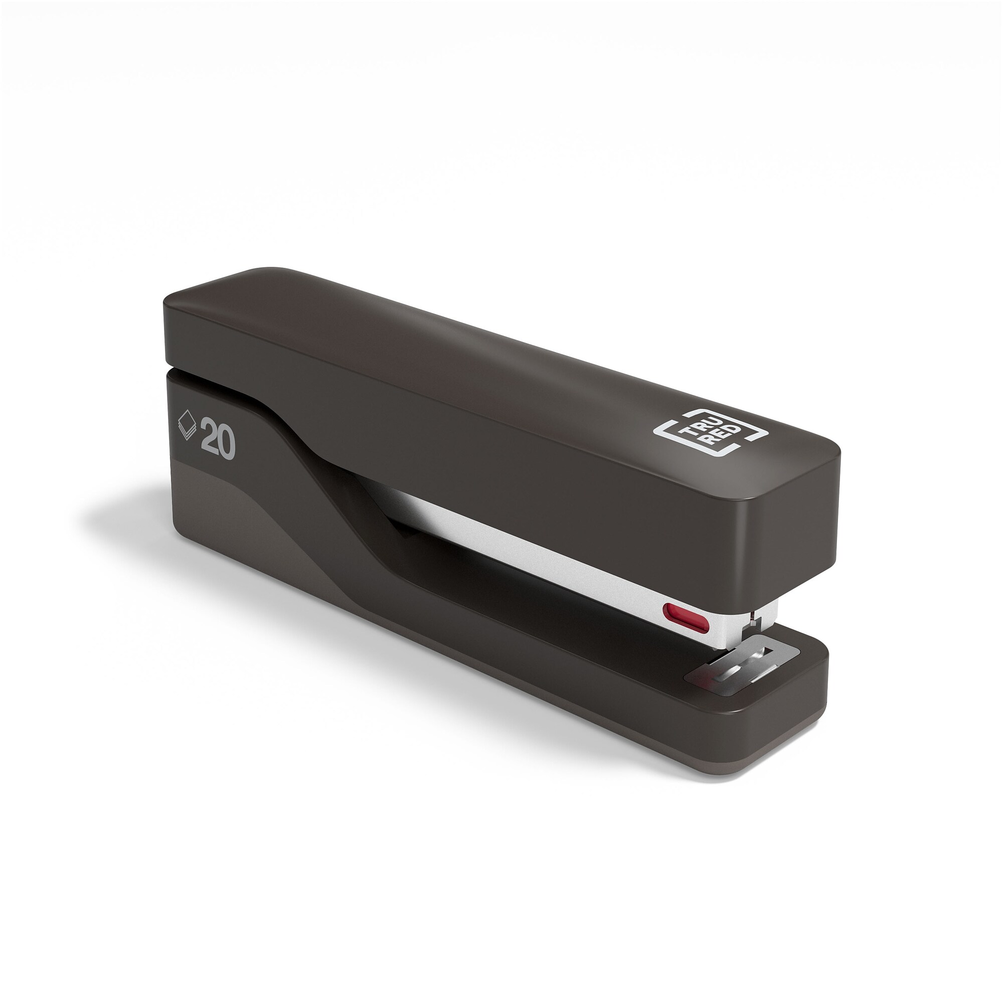 TRU RED Desktop Stapler, 20Sheet Capacity, Black (TR58083) Quill
