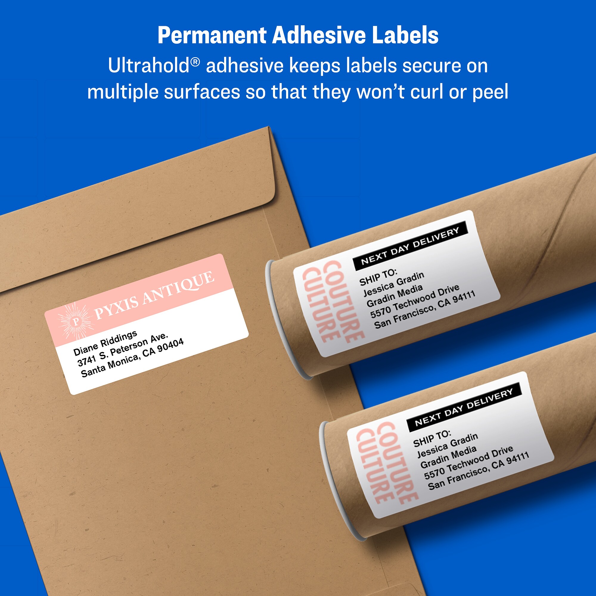 Avery TrueBlock Shipping Labels - Sure Feed Technology For Inkjet Printers