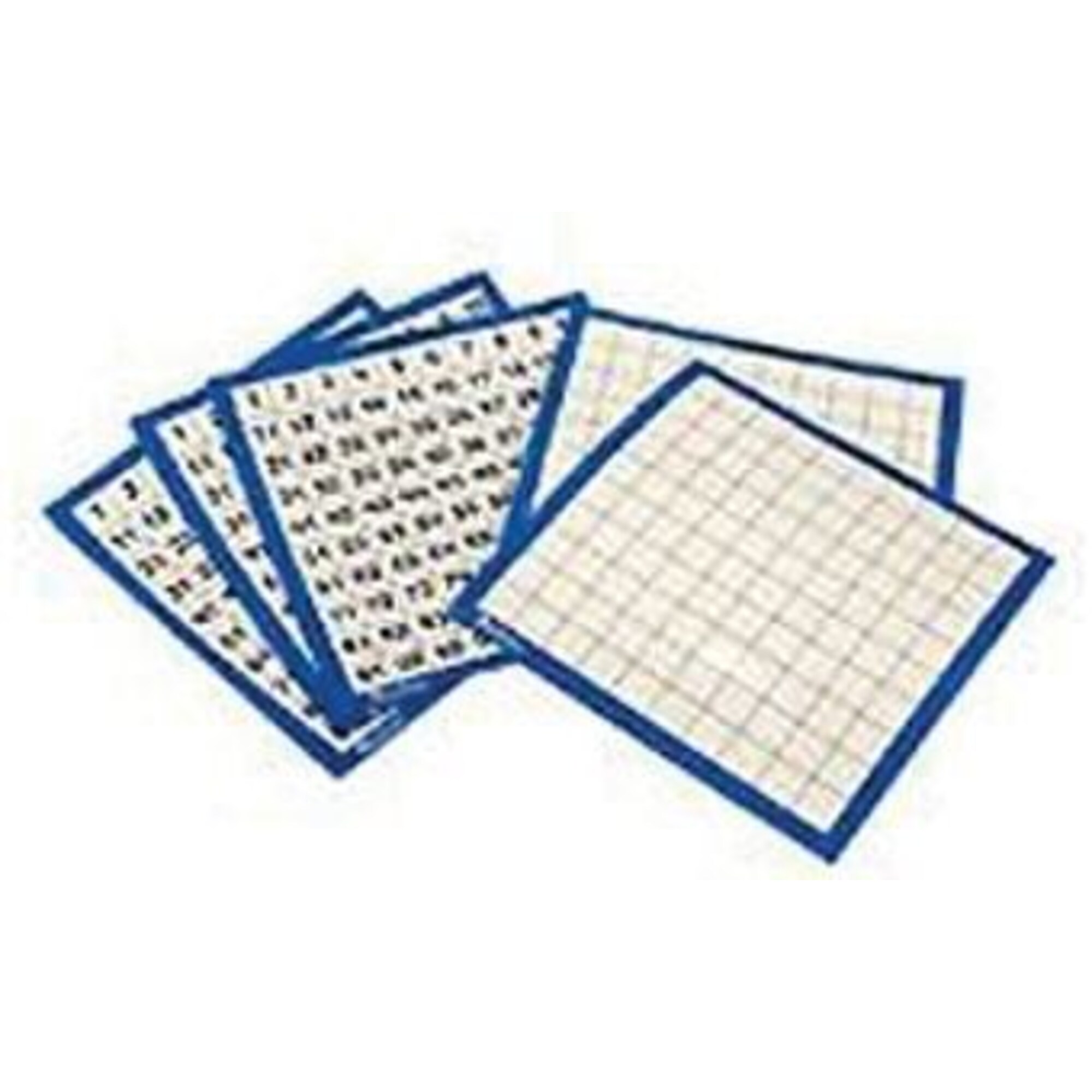 Learning Resources Laminated Hundred Boards, Pack of 10 (LER0375) Quill Best Deals and Price