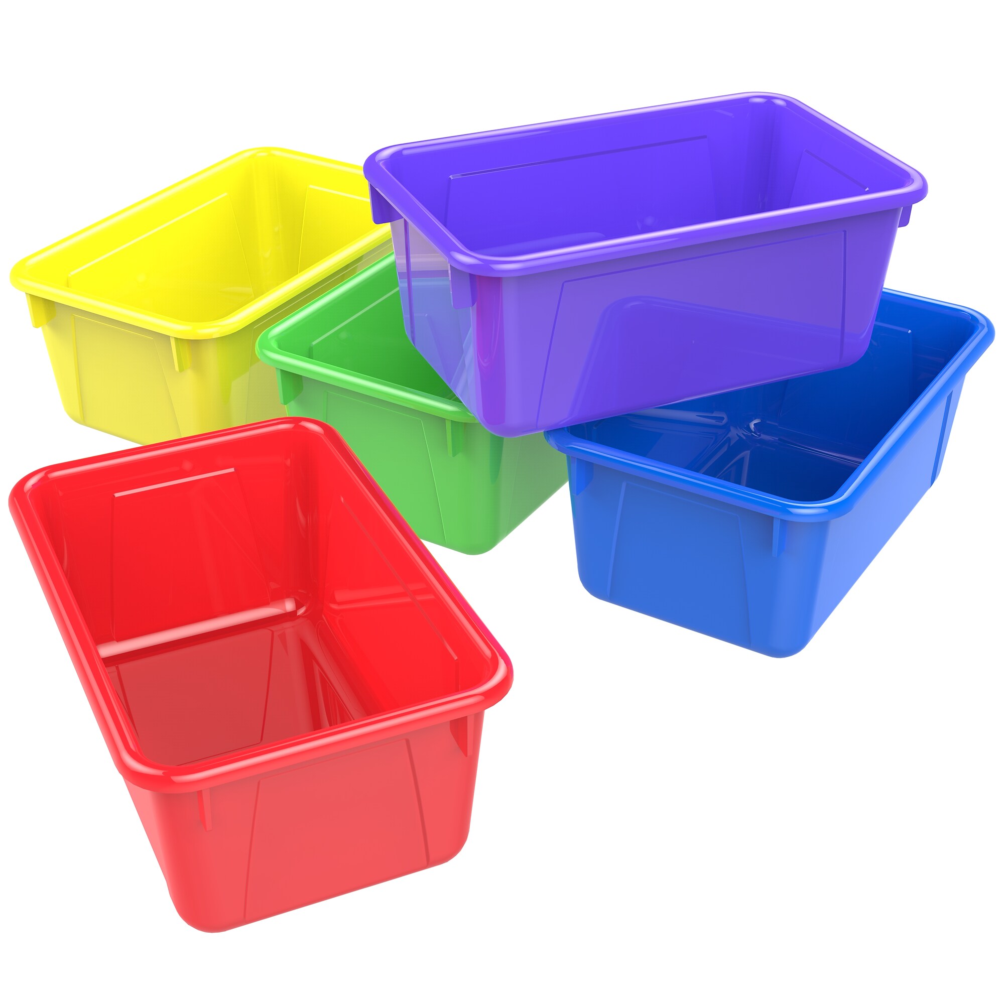 6 Packs: 5 ct. (30 total) 6.2qt. Storage Bins with Lids by Simply