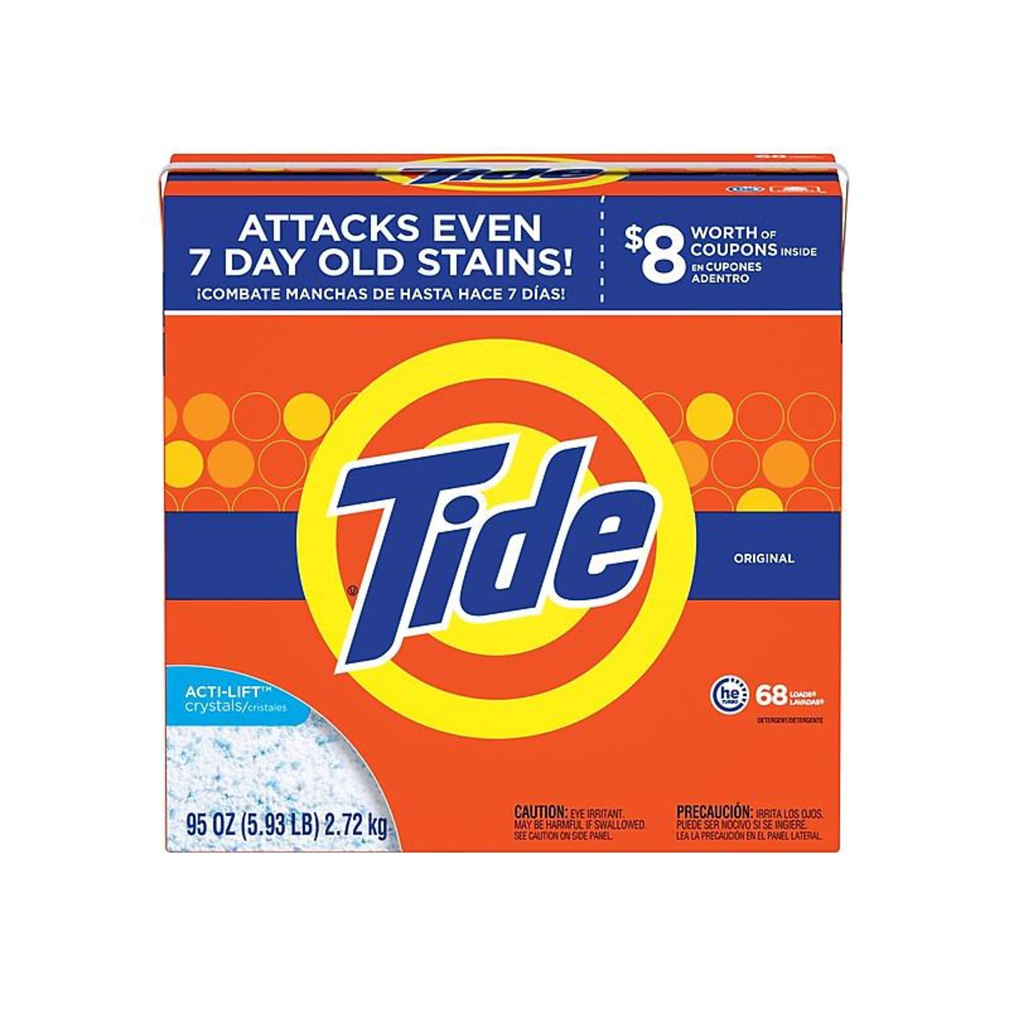 Tide Powder Laundry Detergent, 68 Loads, 95 oz. (84997) Quill Best